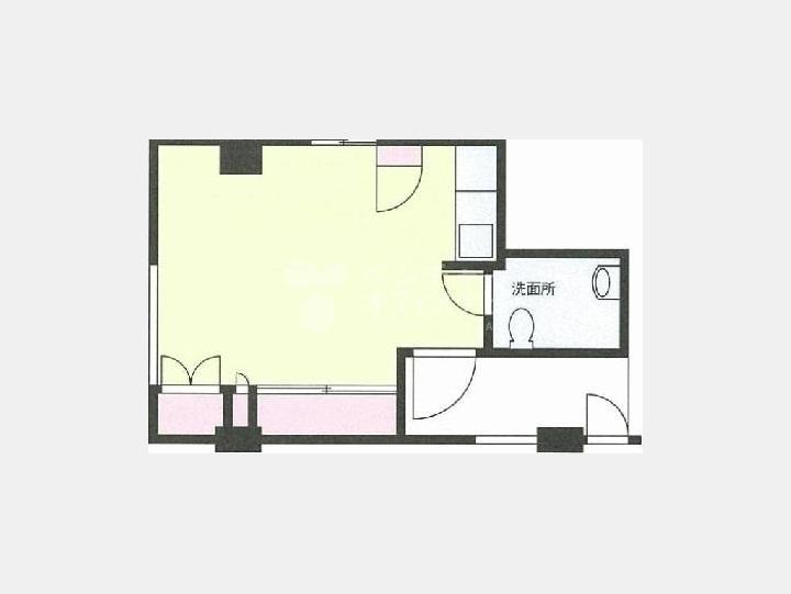 間取図　【バルビゾン８番館】
