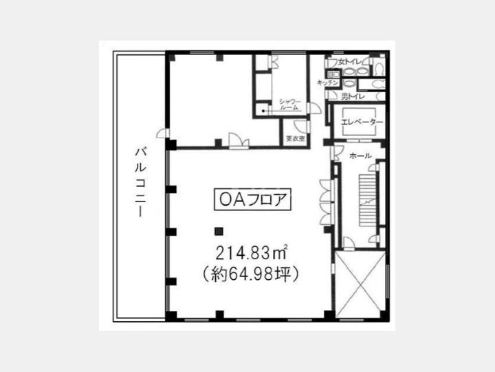間取図　【南千束山本ビル】