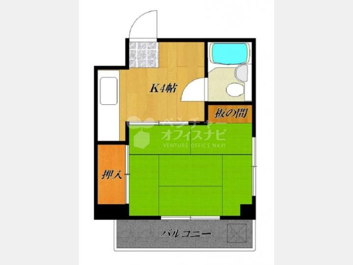 401間取り図【メゾン呉羽】