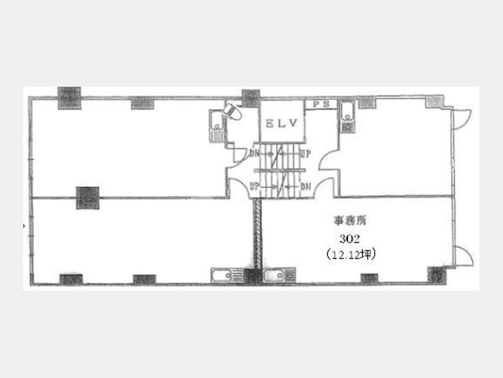 間取り図【１８山京ビル】