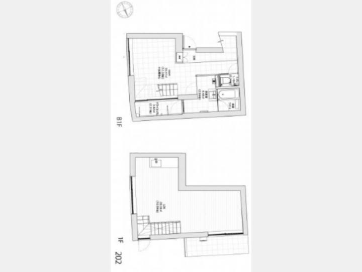 間取図【ARK HOUSE市谷仲之町】