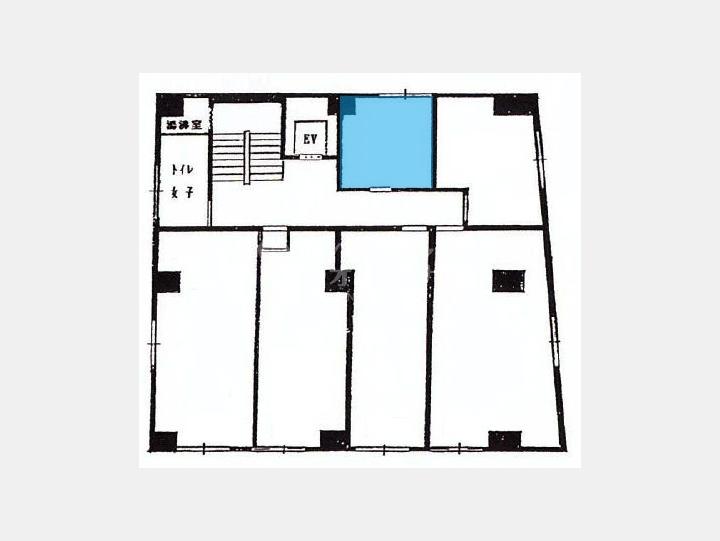 ６０５間取り図【友野本社ビル】