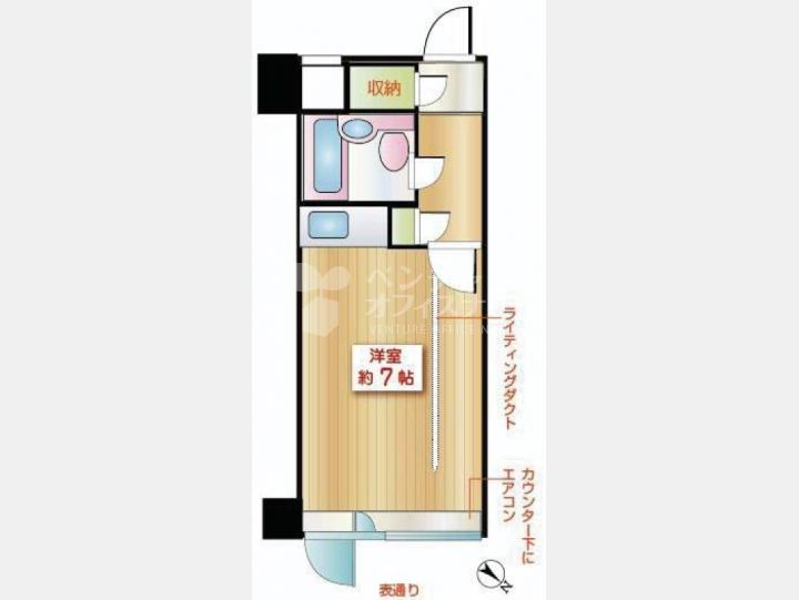 渋谷ダイカンプラザシティ 間取り図