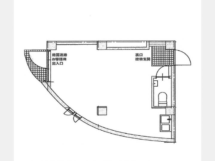 1F間取り図【ロワレール千駄ヶ谷】