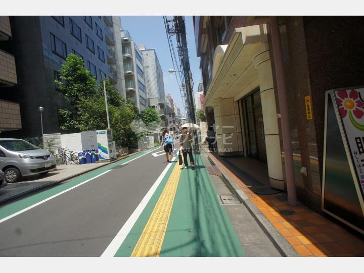 物件前の通り【豊電ビル】