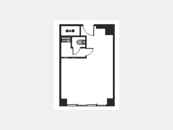 ７０２間取り図【ドルミ代々木】