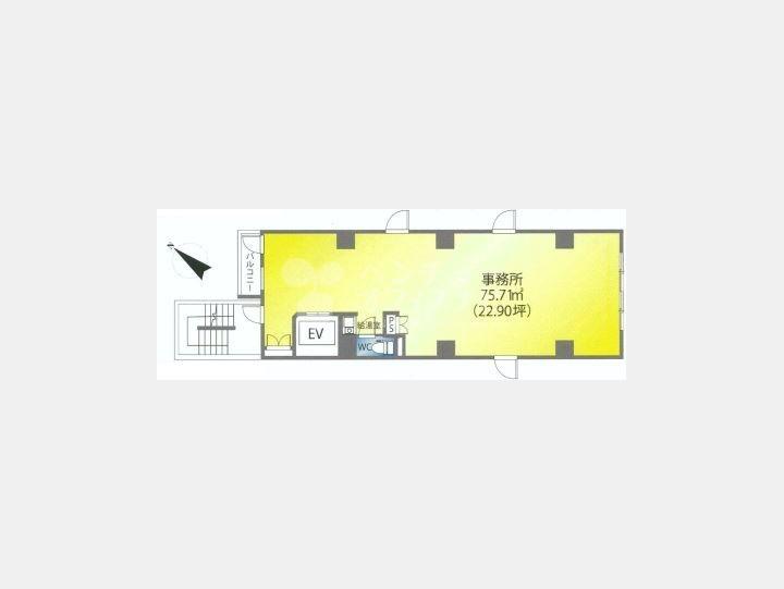 間取図　【JSQUARE日本橋】