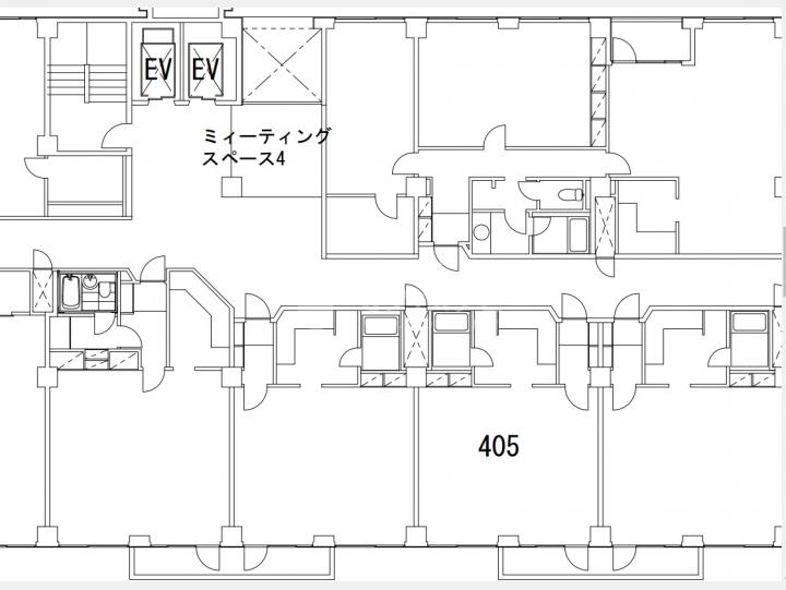 間取図　【エルプリメント新宿】