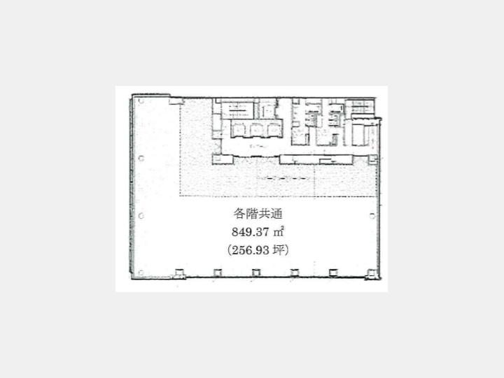間取図　【住友商事京橋ビル】