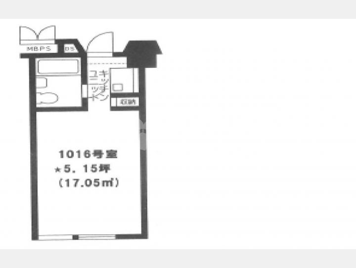 1016間取り図【東京ロイヤルプラザ】