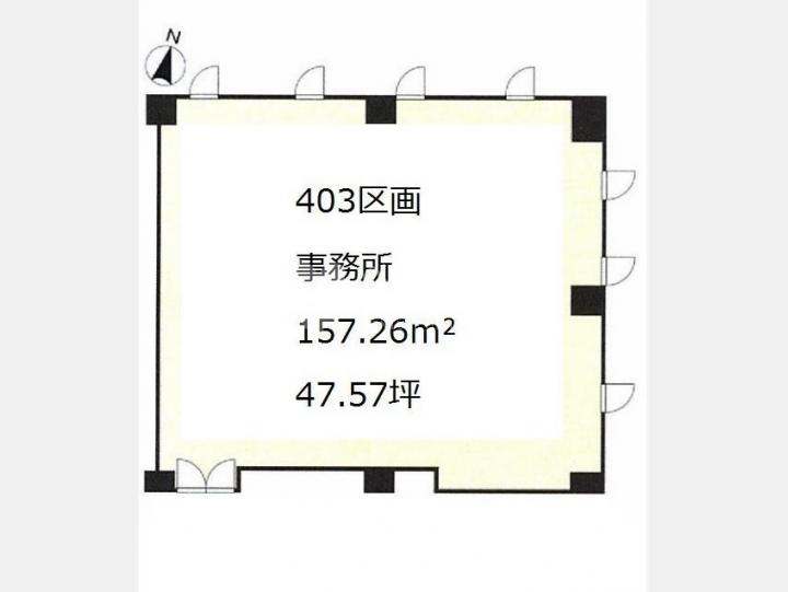 403間取図【日本綜合地所大塚ビル】