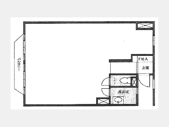 3F間取り図【山手マンション】