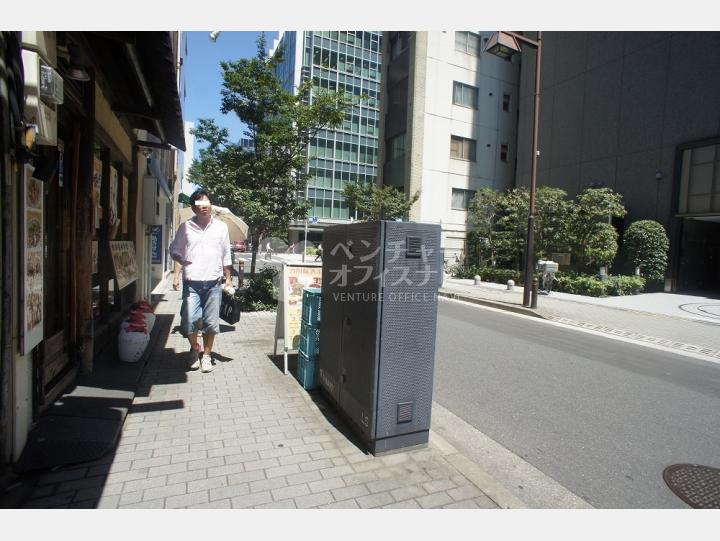 物件前の通り【松崎ビル】