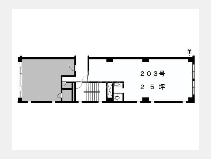 203号室間取図【三田慶応ビジデンス】