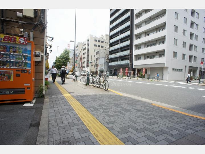 物件前の通り【新御徒町妙見屋ビル】