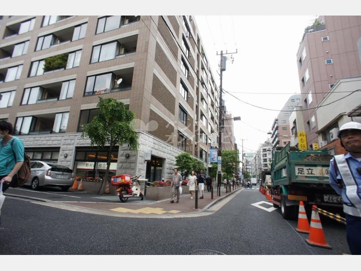 前面道路【シャトーデスポワール麻布】