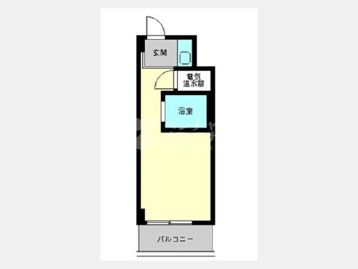 ６０８間取り図【DIKマンション新橋】