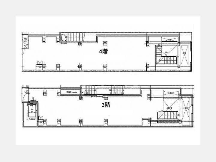 ３－４F間取り図【ＬＥＧＡＬＩＳ　ＳＨＩＮＢＡＳＨＩ】
