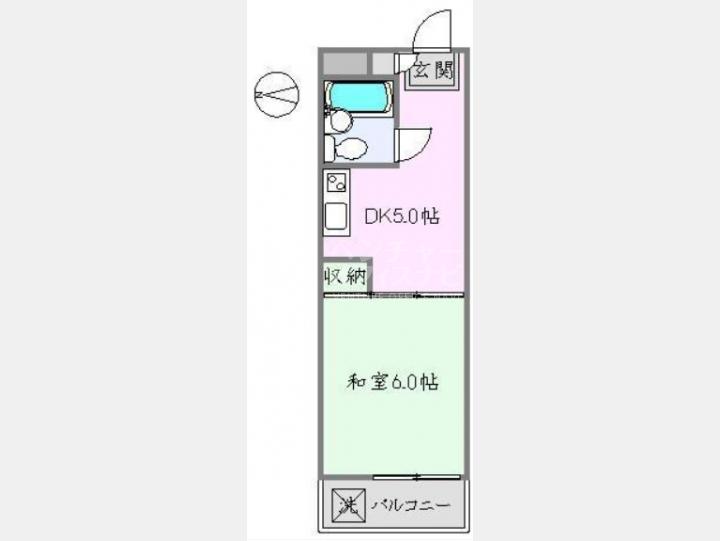 間取り図 【ハイツオーエド】