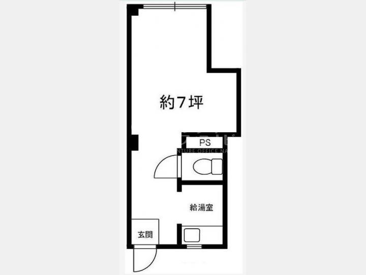 間取図　【七福ビル】