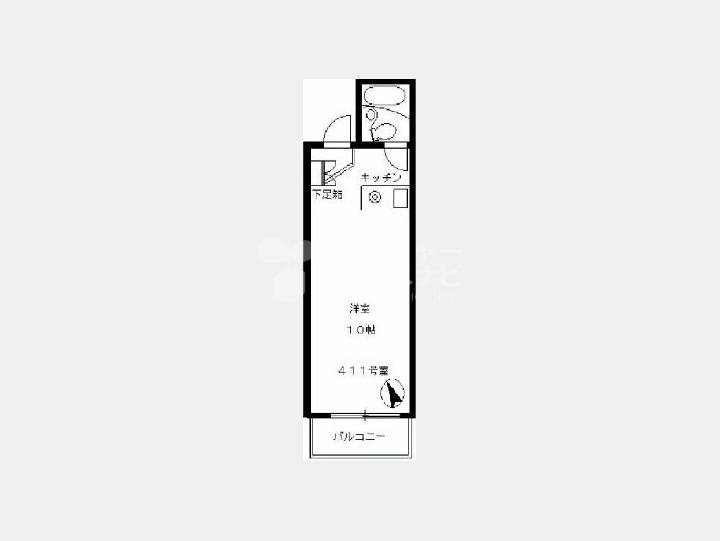 間取図　【新宿ダイカンプラザシティ】