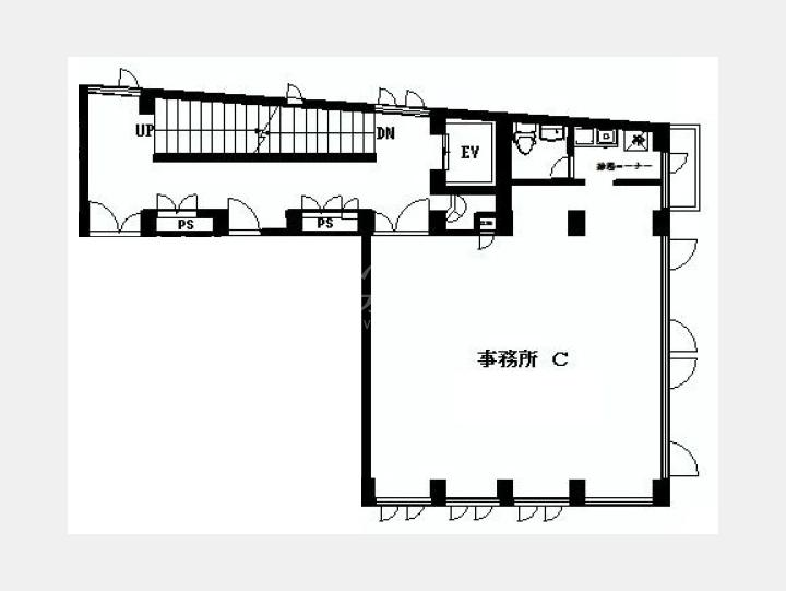 ２C間取り図【南青山コトリビル】