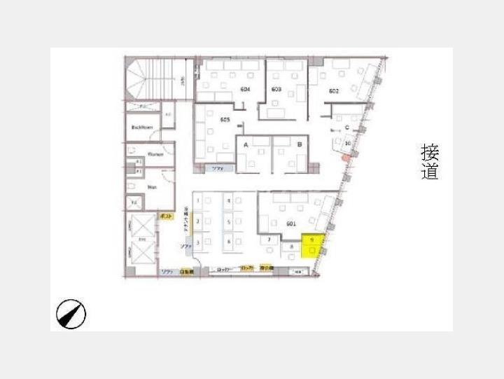 間取り図【晴花ビル(ビジョンオフィス新宿)】