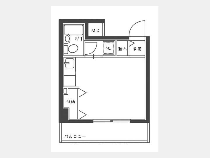 １０１間取り図【ルネッサンス代々木】