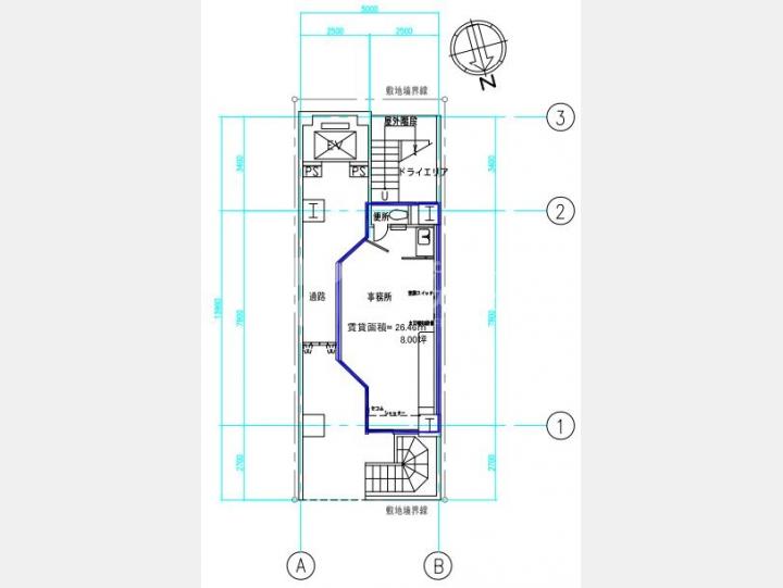 間取図　【ルート西新橋ビル】