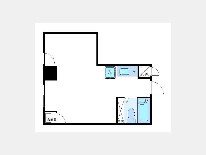 ３F間取り図【日興パレスビル渋谷】