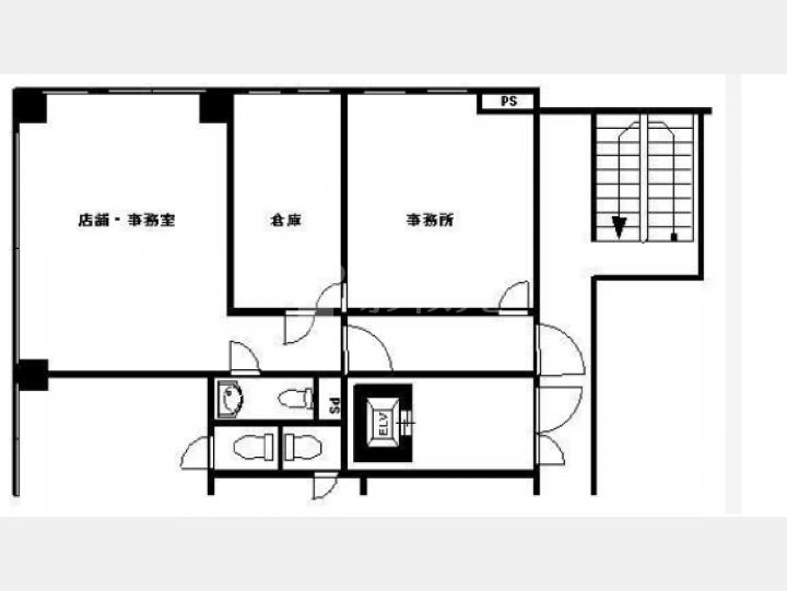 1階平面図【エスペロビル】