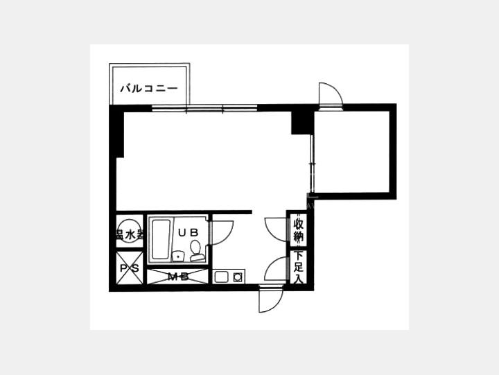 ３１５間取り図【ライオンズプラザ恵比寿】