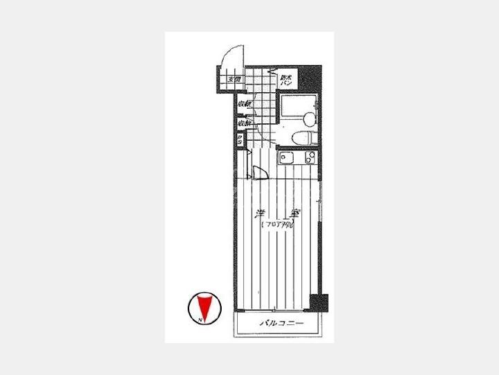 間取り図【藤和ハイタウン新宿】