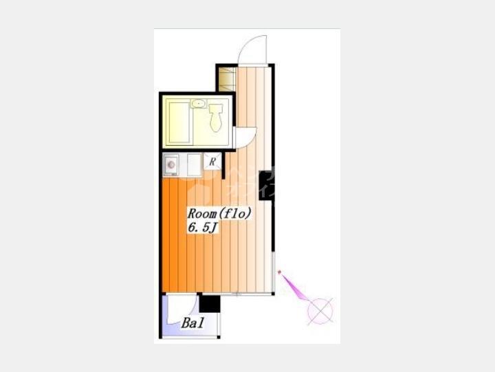 611間取り図 【グランメール池袋】