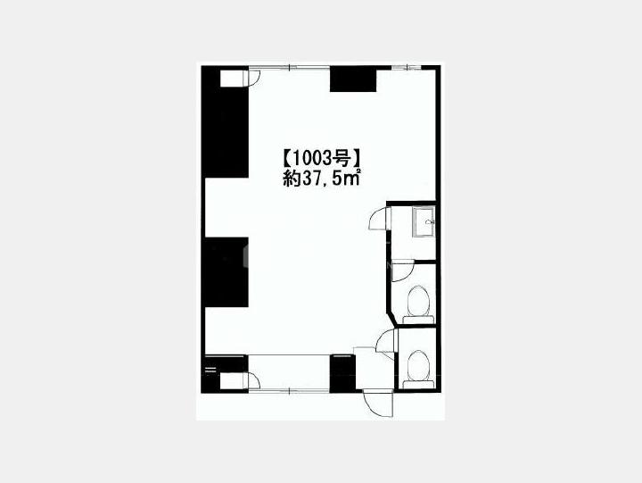 間取図　【同栄新宿ビル】