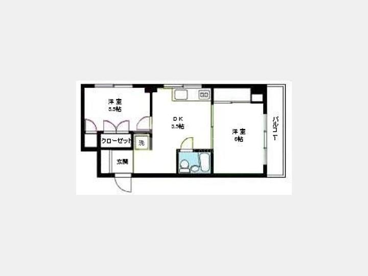 【大橋TKビル】間取り図