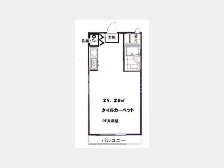 間取り図【飯田橋ハイタウン】