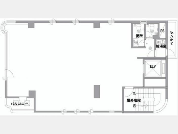 【CREA赤坂】間取り図