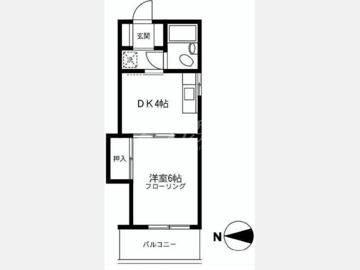 間取り図【第1桂城ビル】