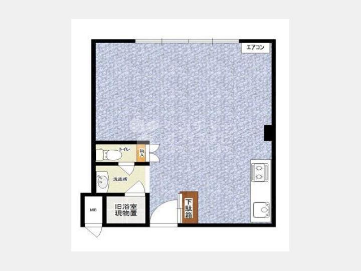 ４０２間取り図【渋谷コープ】