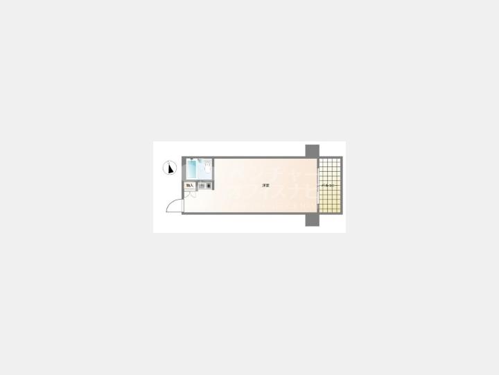 SOHOマンション間取り【日興パレス麻布狸穴 2階】