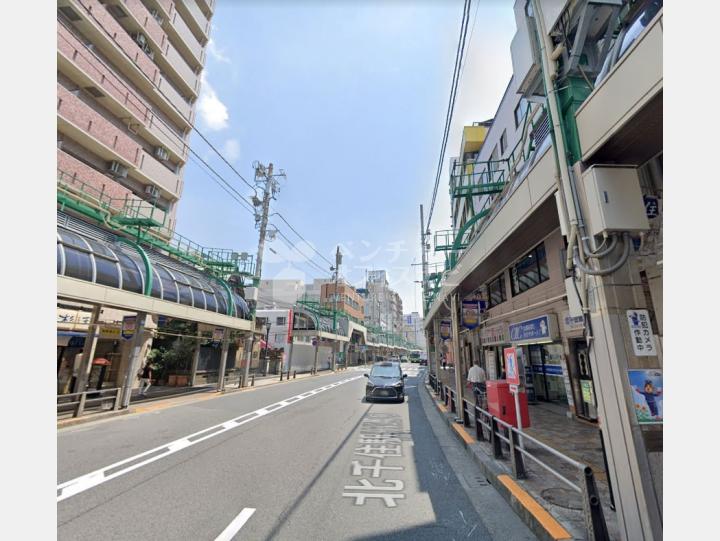 【前面道路】為静ビル