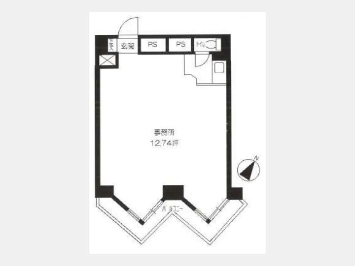 間取り図【九段フラワーホーム】