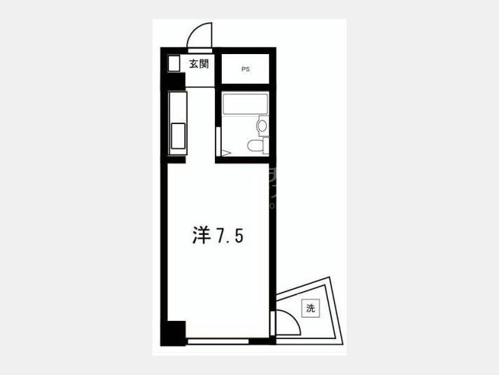間取図　【白金ＧＮビル】
