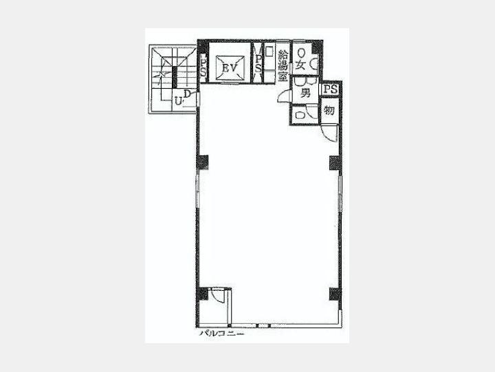 ５F間取り図【小野寺ビル】