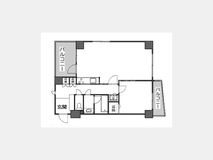 ３２１間取り図【アロープラザ原宿】