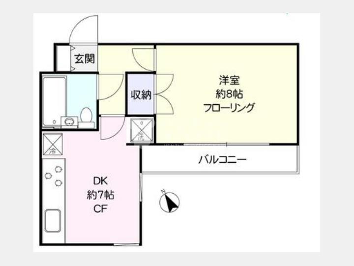 間取図【クリエイト司余丁町】