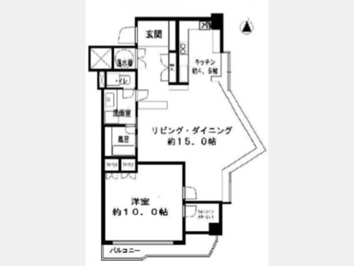 SOHOマンション間取り【セラフテン 602号室】