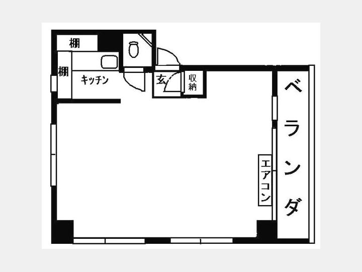 3A間取り図【プレイム青山】