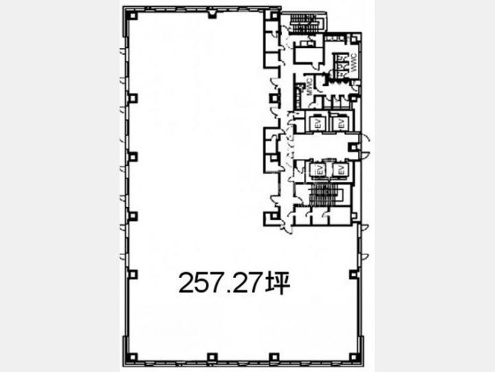 間取り図　【フロントプレイス日本橋】　